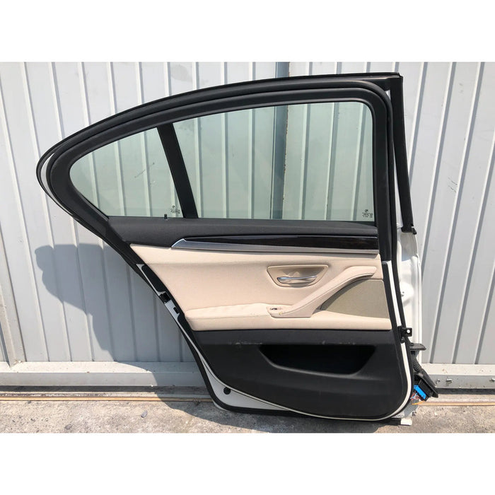 Puerta Trasera Izquierda Para Bmw 535i, Serie 5 2011, 2012, 2013 - Original Trasera Izquierdo Blanco