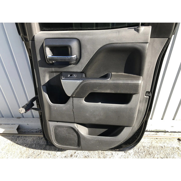 Puerta Trasera Derecha Para Chevrolet Silverado 2014, 2015, 2016, 2017, 2018, 2019 Trasera Derecha Negro