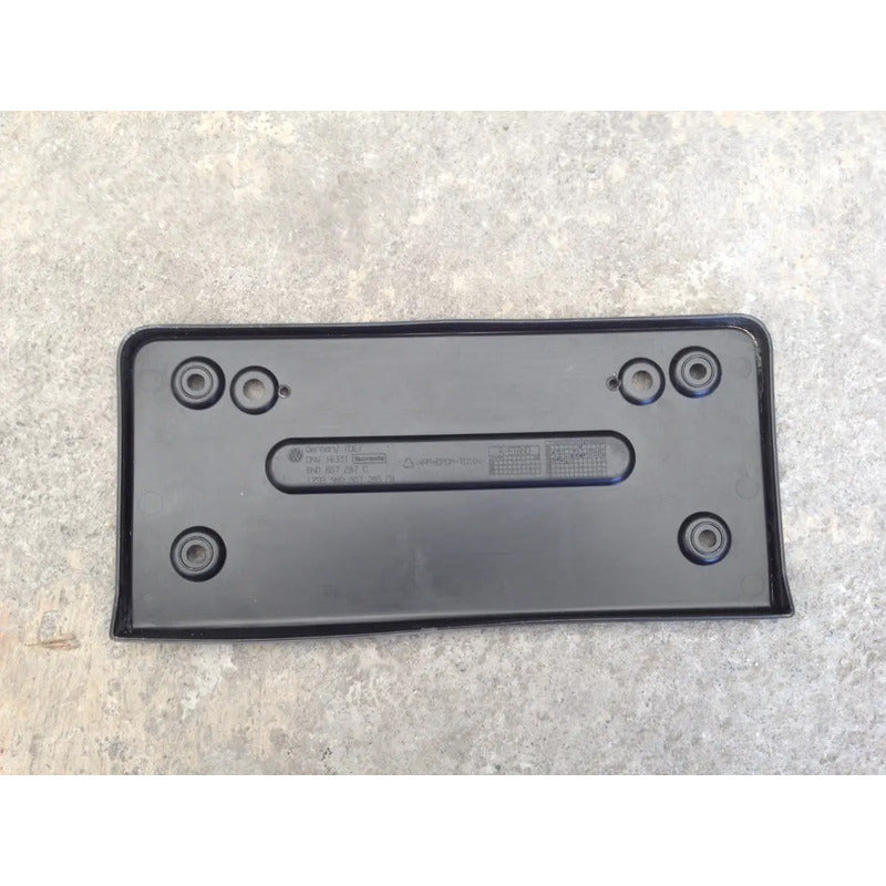 Porta Placas Delantera Para Volkswagen Tiguan 2012, 2013, 2014, 2015, 2016, 2017 - Original