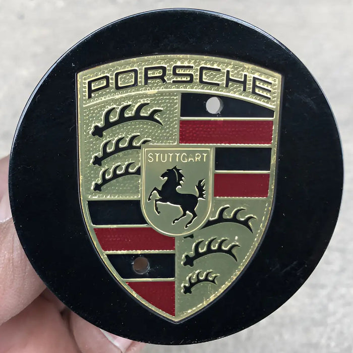 Copa Centro De Rin Porsche Macan 2015, 2016, 2017, 2018, 2019, 2020, 2022 - Original, Precio Por Pieza Negro