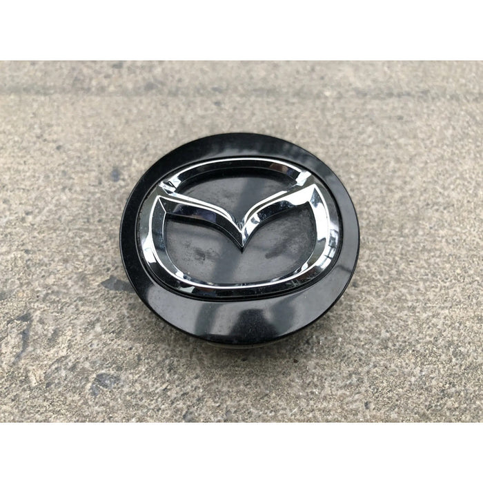Copa Centro De Rin Mazda 6, Mazda6, Años 2014 Al 2017 Negro Con Logo Cromado