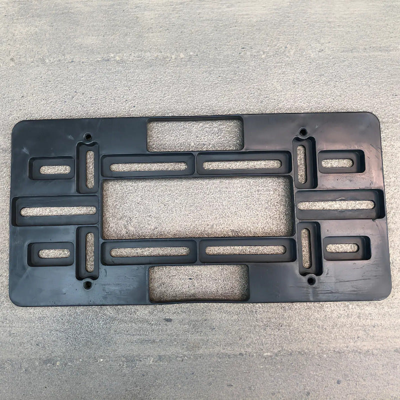 Porta Placas Delantero Para Nissan Maxima 2016, 2017, 2018 - Original Negro