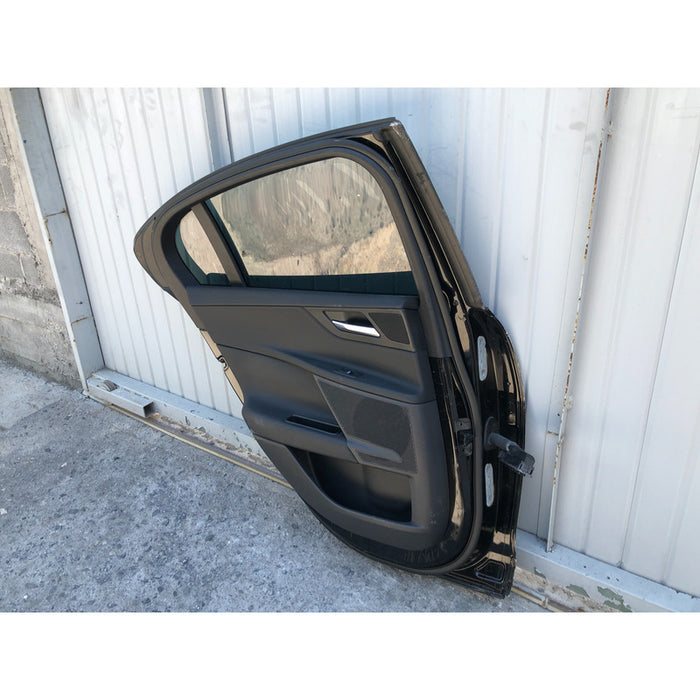 Puerta Trasera Izquierda Para Jaguar Xe 2017, 2018, 2019, 2020 - Original Trasera Izquierdo Negro