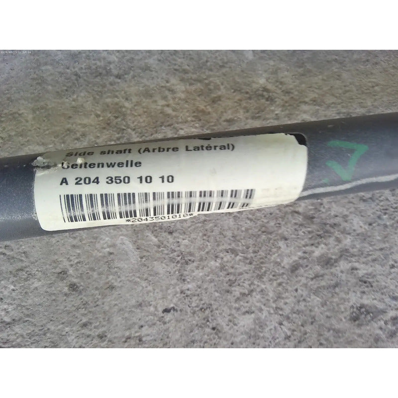 Junta Homocinetica Derecha Trasera Para Mercedes Benz C250 2012, 2013, 2014, 2015 Motor L4 1.8 Original