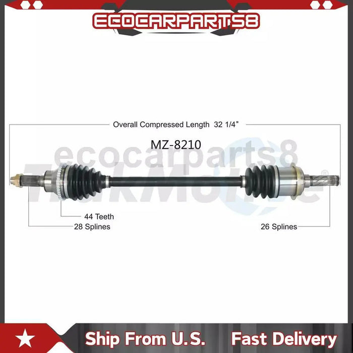 Junta Homocinetica Trasera Izquierda Para Mazda Cx7 2007, 2008, 2009, 2010, 2011, 2012 Original