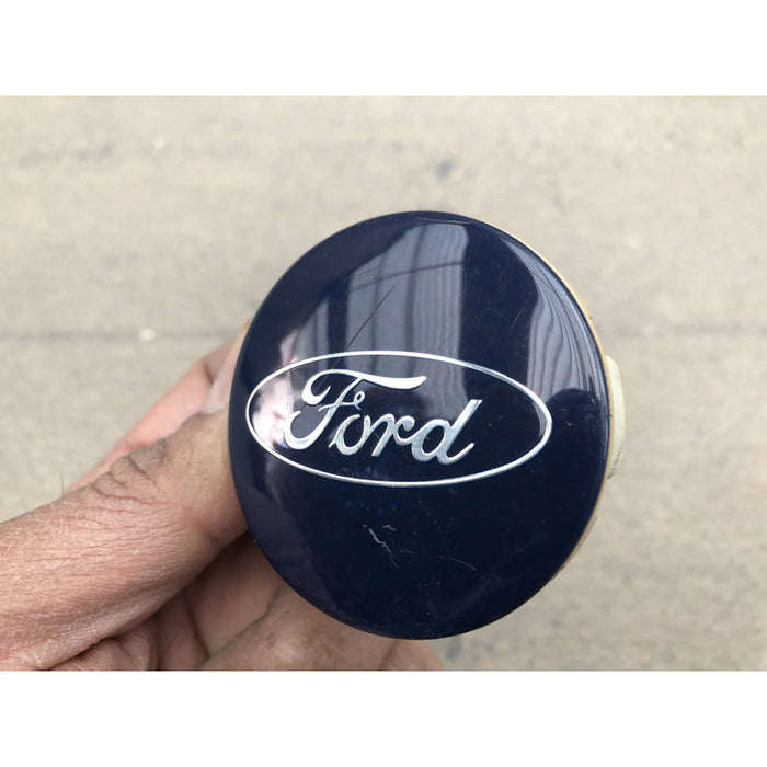 Copa Centro De Rin Ford Focus 2012 Al 2018 $ X Pieza Azul Oscuro (con Logo Blanco)