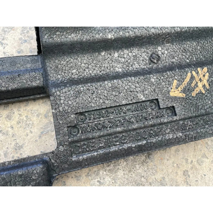 Anti-impacto Trasero Honda Accord Crosstour 2010, 2011, 2012 Negro