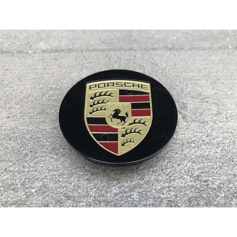 Copa Centro De Rin para Porsche Macan 2015, 2016, 2017, 2018, 2019, 2020, 2022 - Original, Precio Por Pieza Negro