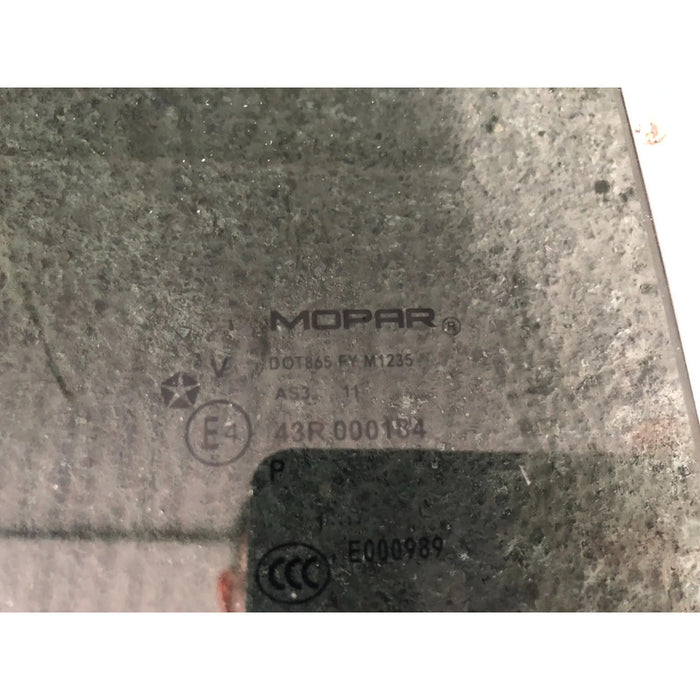 Vidrio De Puerta Trasera Derecha Para Jaguar Xe 2015, 2016, 2017, 2018, 2019