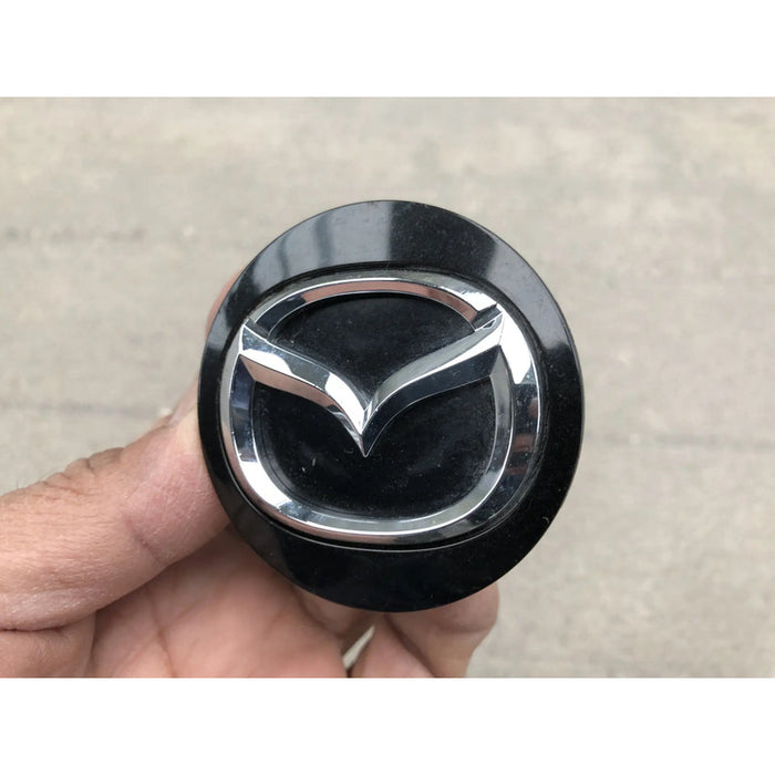 Copa Centro De Rin Mazda 6, Mazda6, Años 2014 Al 2017 Negro Con Logo Cromado
