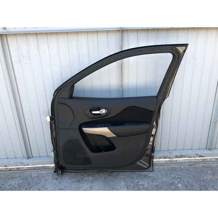 Puerta Delantera Derecha Para Jeep Cherokee 2014, 2015, 2016, 2017, 2018, 2019, 2020, 2021, 2022 (completa) Delantera Derecha Negro