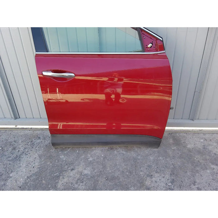 Puerta Delantera Derecha Original Para Santa Fe 2013, 2014, 2015, 2016, 2017, 2018 Delantera Derecho Rojo