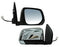 Espejo para Chevrolet Colorado 2013, 2014, 2015 - Electrico con Direccional, Cromado Abatible 6 Pines Derecho