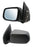 Espejo para Chevrolet Colorado 2016, 2017, 2018, 2019, 2020, 2021, 2022 Sin Control Texturizado, Izquierdo
