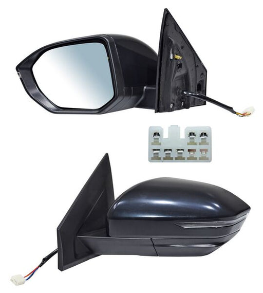 Espejo para Chevrolet Captiva 2022, 2023, 2024, 2025, 2026 - Electrico, Para Pintar, con Direccional, con Desempañador, 6 Pines Izquierdo