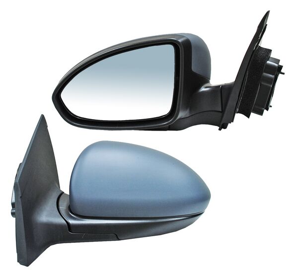 Espejo para Chevrolet Cruze 2010, 2011, 2012, 2013, 2014, 2015, 2016 - Electrico, Para Pintar, Autoabatible, con Desempañador, de 7 Pines . Izquierdo
