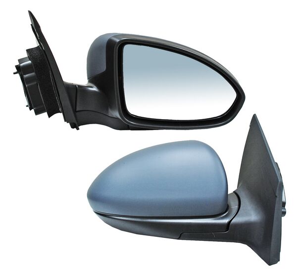 Espejo para Chevrolet Cruze 2010, 2011, 2012, 2013, 2014, 2015, 2016 - Electrico, Para Pintar, Autoabatible, con Desempañador, de 7 Pines . Derecho