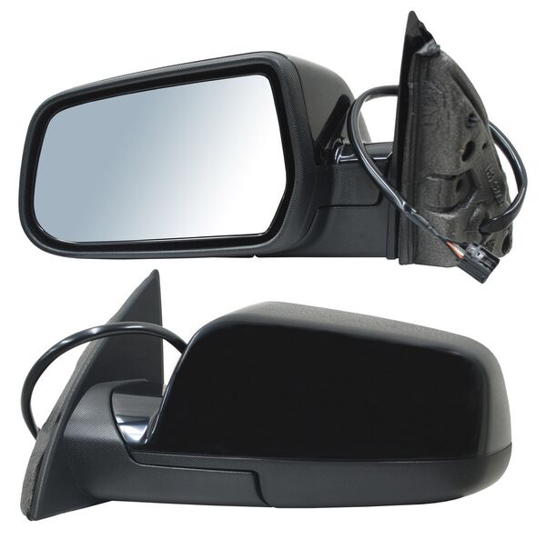 Espejo para Chevrolet Equinox 2016, 2017 & para GMC Terrain 2011, 2012, 2013, 2014, 2015 - Electrico con Desempañador, Para Pintar, de 5 Pines - Izquierdo