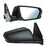 Espejo para Chevrolet Equinox/ para GMC Terrain/ Denali 2018, 2019, 2020, 2021 - Electrico, Para Pintar, con Desempañador, Ls/ Lt/ Slt 5 Pines - Derecho