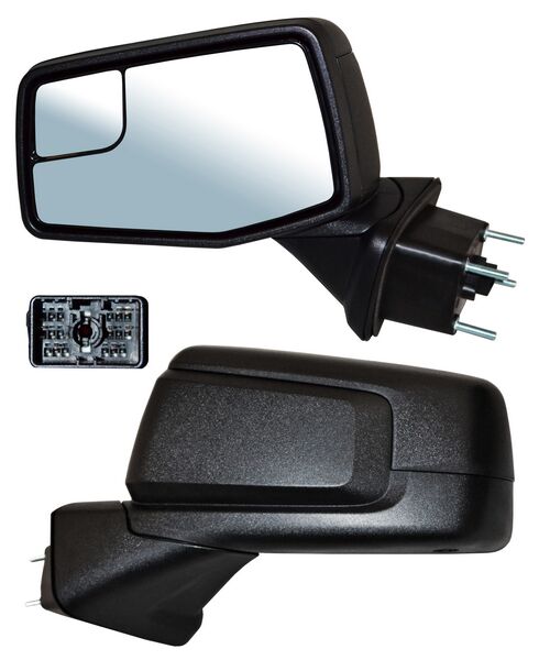 Espejo para Camioneta Chevrolet para GMC Sierra 2019, 2020, 2021, 2022, 2023 Manual, Texturizado, Izquierdo
