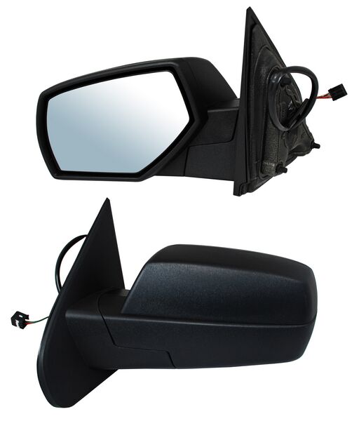 Espejo para Camioneta Chevrolet/ Sierra 2014, 2015, 2016, 2017, 2018 - Electrico, Texturizado, con Desempañador, de 5 Pines - Izquierdo