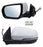 Espejo para Chevrolet S10 Max 2022, 2023, 2024, 2025, 2026 - Electrico, Para Pintar, con Desempañador, con Direccional, 6 Pines Izquierdo