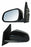 Espejo para Chevrolet Spark 2016, 2017, 2018, 2019, 2020, 2021 Electrico, Para Pintar, con Desempañador, Lt 5 Pines - Izquierdo