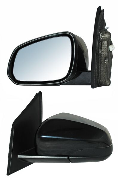Espejo para Chevrolet Spark 2016, 2017, 2018, 2019, 2020, 2021 Electrico, Para Pintar, con Desempañador, Lt 5 Pines - Izquierdo