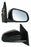 Espejo para Chevrolet Spark 2016, 2017, 2018, 2019, 2020, 2021 Electrico, Para Pintar, con Desempañador, Lt 5 Pines - Derecho
