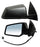 Espejo para Chevrolet Traverse 2009, 2010, 2011, 2012, 2013, 2014, 2015, 2016, 2017/ para GMC Acadia 2007, 2008, 2009, 2010, 2011, 2012 - Electrico 3 Pines Izquierdo