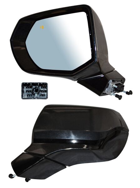 Espejo para Chevrolet Chevrolet Tahoe & Yukon 2021, 2022 - Electrico, Para Pintar, con Sensor Punto Ciego, con Desempañador, 6 Pines - Izquierdo
