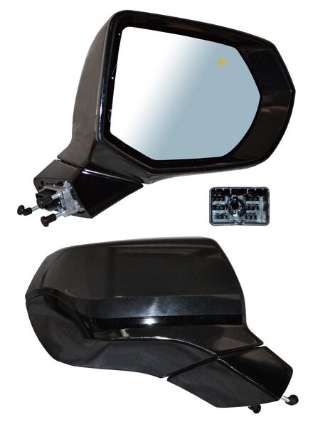 Espejo para Chevrolet Chevrolet Tahoe & Yukon 2021, 2022 - Electrico, Para Pintar, con Sensor Punto Ciego, con Desempañador, 6 Pines - Derecho