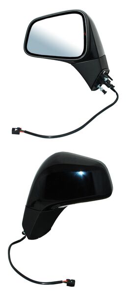 Espejo para Chevrolet Trax 2017, 2018, 2019, 2020 - Electrico, Para Pintar, con Desempañador, de 5 Pines - Izquierdo