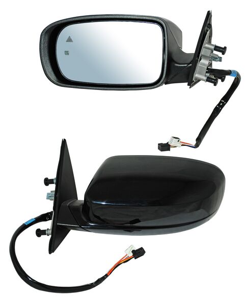 Espejo para Dodge para Dodge Charger 2011, 2012, 2013, 2014, 2015, 2016, 2017, 2018, 2019 Electrico con Desempañador, con Sensor Punto Ciego para Pintar, 8 Pines, Izquierdo
