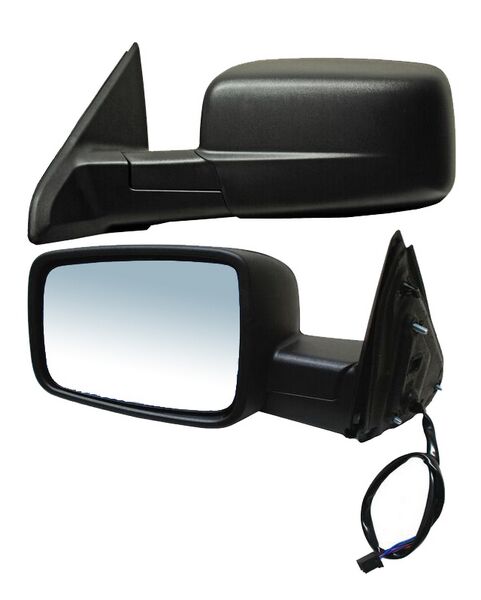 Espejo para Dodge Ram/ Ram 2011, 2012, 2013, 2014, 2015, 2016, 2017, 2018, 2019, 2020 Electrico con Desempañador, Negro 5 Pines - Izquierdo