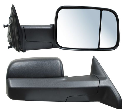 Espejo para Dodge Ram 2009, 2010, 2011, 2012, 2013, 2014, 2015, 2016 1500, 2500/ 3500/ Sin Control Texturizado, Telescopico Derecho