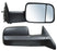 Espejo para Dodge Ram 2009, 2010, 2011, 2012, 2013, 2014, 2015, 2016 1500, 2500/ 3500/ Sin Control Texturizado, Telescopico Derecho