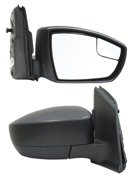 Espejo para Ford Escape 2013, 2014, 2015, 2016 - Electrico, Texturizado, con Desempañador, con Punto Ciego, de 5 Pines - Derecho