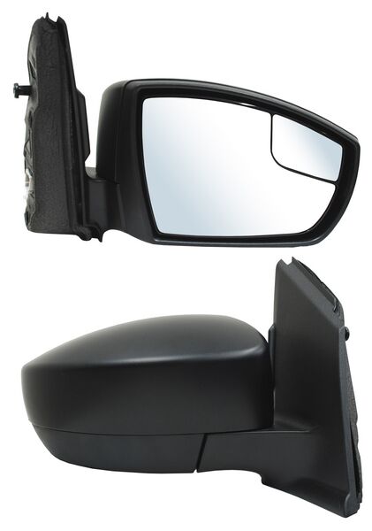 Espejo para Ford Escape 2013, 2014, 2015, 2016 - Electrico con Desempañador, para Pintar, con Punto Ciego, de 5 Pines Derecho