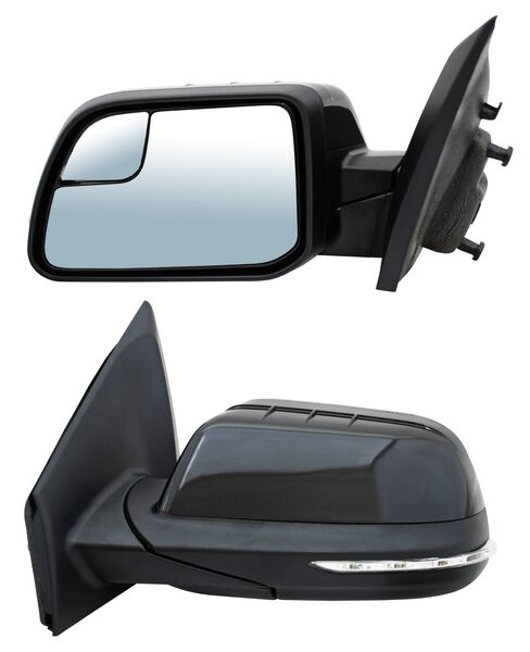 Espejo para Ford Edge/ Mkx 2011, 2012, 2013, 2014 - Electrico con Desempañador, con Direccional, con Memoria, con Luz inferior, para Pintar, con Punto Ciego Sel/ Se/ Limited/ Sport Izquierdo