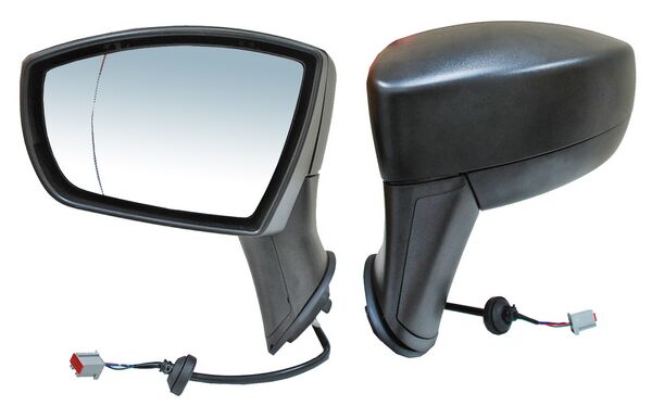 Espejo para Ford EcoSport 2013, 2014, 2015, 2016 - Electrico, Texturizado, 3 Pines . Izquierdo