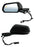 Espejo Mustang Coupe & Convertible 2015, 2016, 2017, 2018, 2019, 2020, 2021, 2022, 2023 - Electrico para Pintar, con Memoria, con luz inferior, con Direccional, con Desempañador, con Sensor Punto Ciego, de 12 Pines - Izquierdo