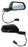 Espejo para Ford Mustang Coupe & Convertible 2015, 2016, 2017, 2018, 2019, 2020, 2021, 2022 Electrico, Para Pintar, con Punto Ciego, con Direccional, 5 Pines - Derecho