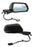 Espejo para Ford Mustang Coupe & Convertible 2015, 2016, 2017, 2018, 2019, 2020, 2021, 2022, 2023 Electrico con Desempañador, con Direccional, con Punto Ciego para Pintar, con Luz inferior, de 7 Pines - Derecho