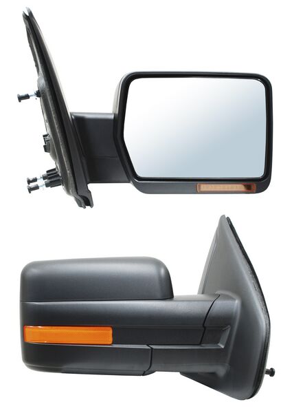 Espejo para Camioneta Ford 2009, 2010, 2011, 2012, 2013, 2014 - Electrico, Texturizado, con Desempañador, con Direccional, de 7 Pines - Derecho