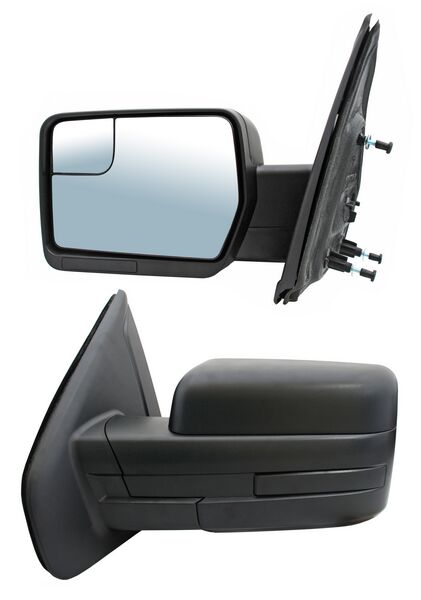 Espejo para Camioneta Ford 2009, 2010, 2011, 2012, 2013, 2014 Sin Control Texturizado, Punto Ciego Izquierdo