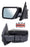 Espejo Izquierda para Ford F150 2021, 2022, 2023, 2024 - Eléctrico para Pintar, con Direccional, con Desempañador, con luz inferior, con Sensor Punto Ciego, con Memoria, Autoabatible, de 16 Pines
