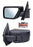 Espejo para Camioneta Ford F150 2021, 2022, 2023, 2024 F150 Electrico Texturizado, con Direccional, con Desempañador, con luz inferior, con Sensor Punto Ciego, de 13 Pines - Izquierdo