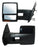 Espejo para Ford Super Duty 2008, 2009, 2010, 2011, 2012, 2013, 2014, 2015, 2016 - Para Pintar, Electrico con Desempañador, con Direccional, con Luz inferior, Telescopico 8 Pines Izquierdo