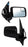 Espejo para Ford Transit 2007, 2008, 2009, 2010, 2011, 2012, 2013 - Electrico con Punto Ciego Texturizado, Derecho